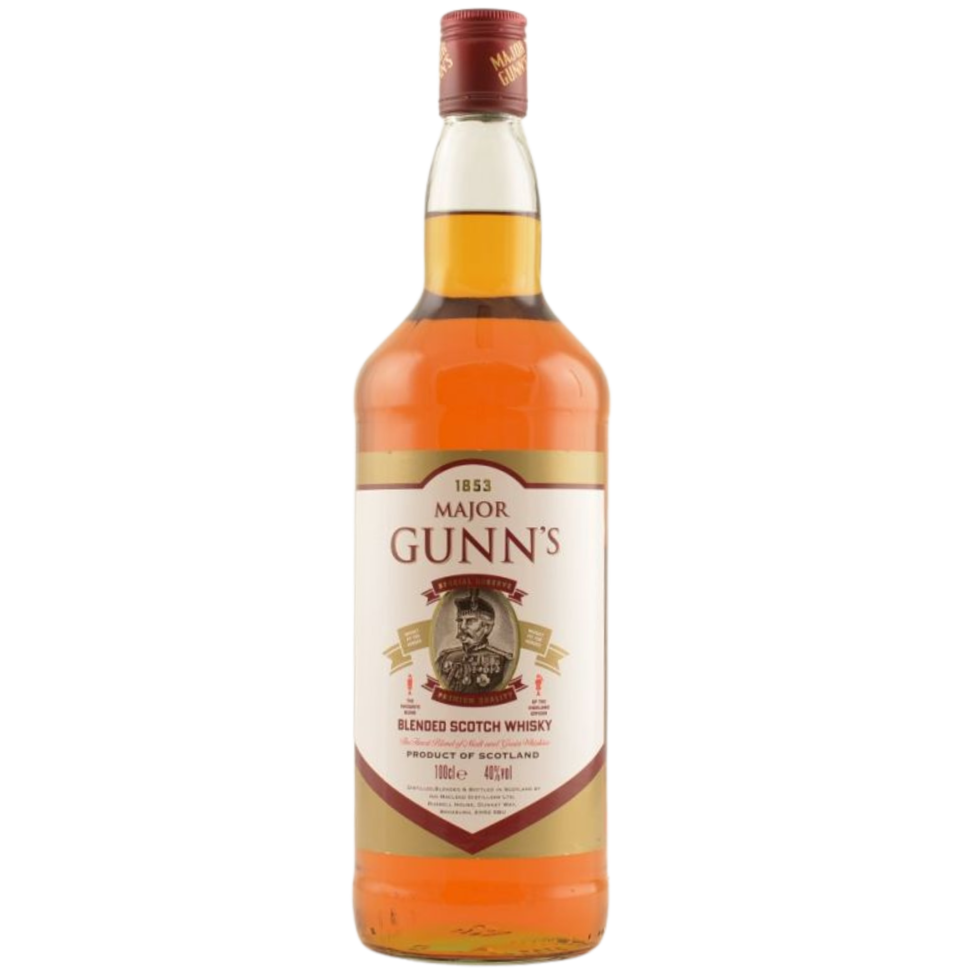 Major Gunns Blended Scotch Whisky 40% 1,0l