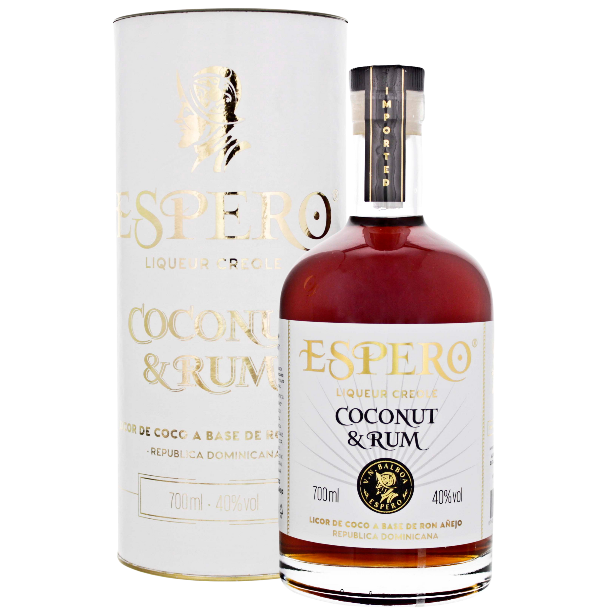 Ron Espero Liqueur Creole Coconut & Rum 40% 0,7l