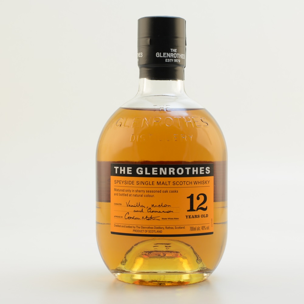 Glenrothes 12 Jahre Speyside Single Malt Whisky 40% 0,7l
