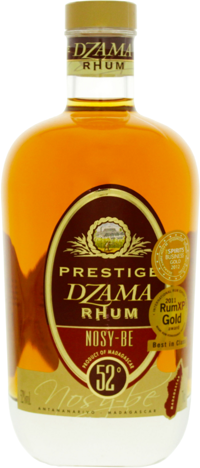 Dzama Nosy-Be Ambre Prestige Rhum 52% 0,7l