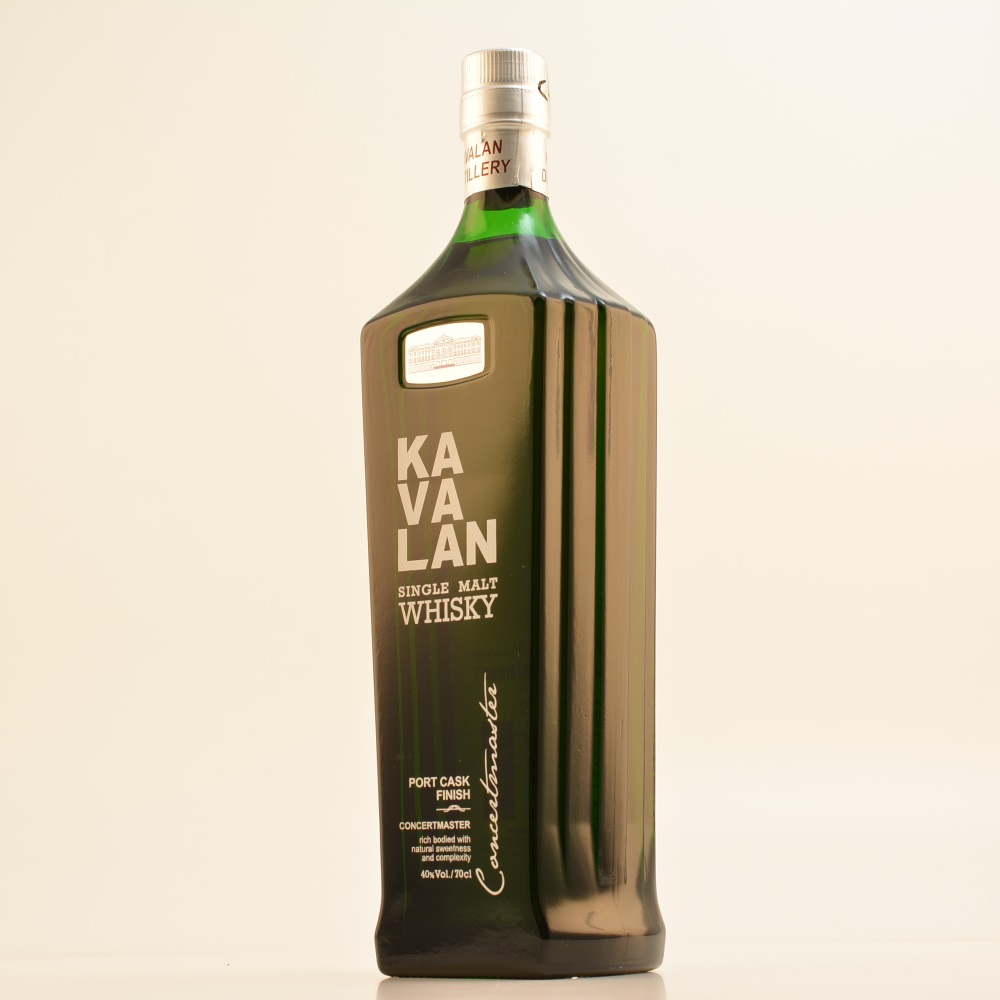 Kavalan Concertmaster Port Cask Finish Single Malt Whisky 40% 0,7l
