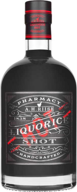 A.H. Riise Pharmacy Liquorice Hot 18% 0,7l