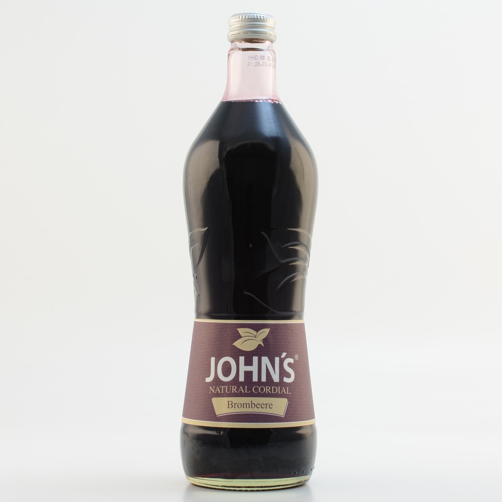 John´s Natural Cordial Brombeere (kein Alkohol) 0,7l