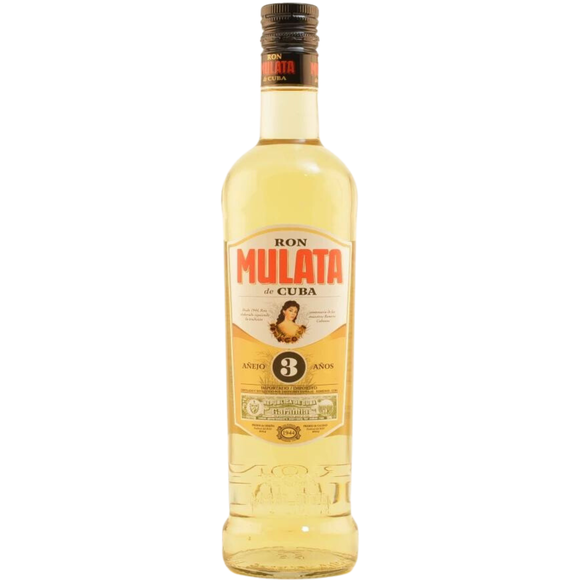 Ron Mulata Anejo 3 Jahre Kuba Rum 38% 0,7l