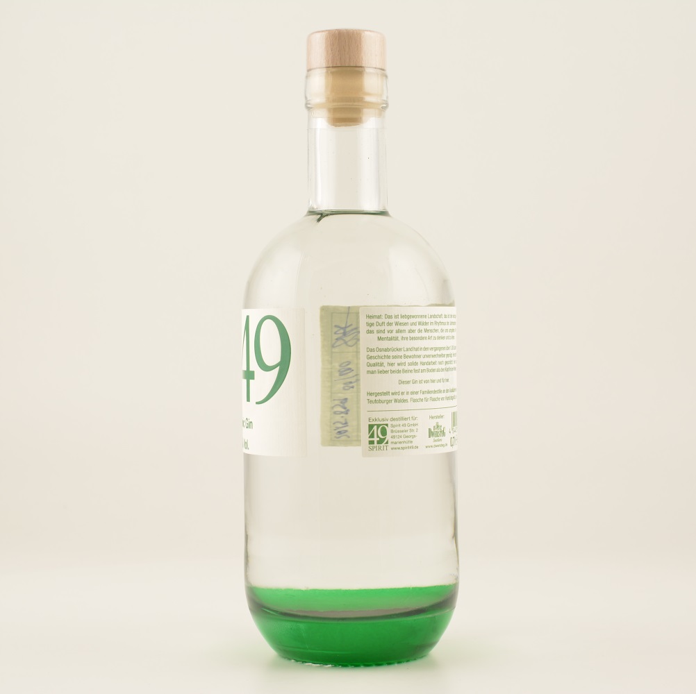 O49 Pure Organic Gin 49% 0,5l