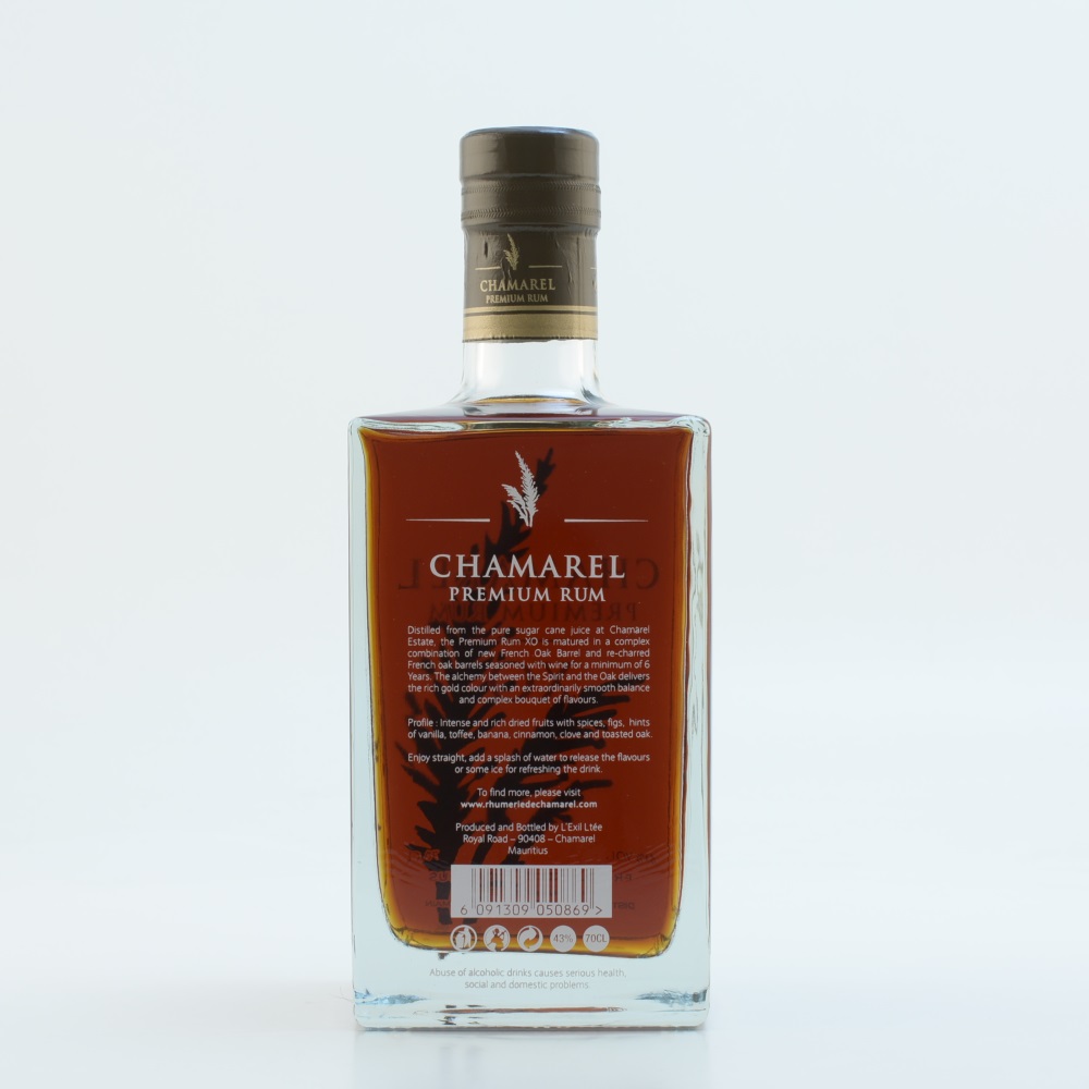 Chamarel XO Rum 43% 0,7l