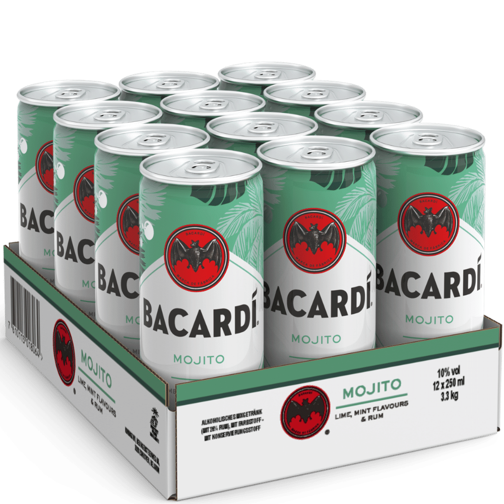 Bacardi Mojito 10% 12x0,25l Dose