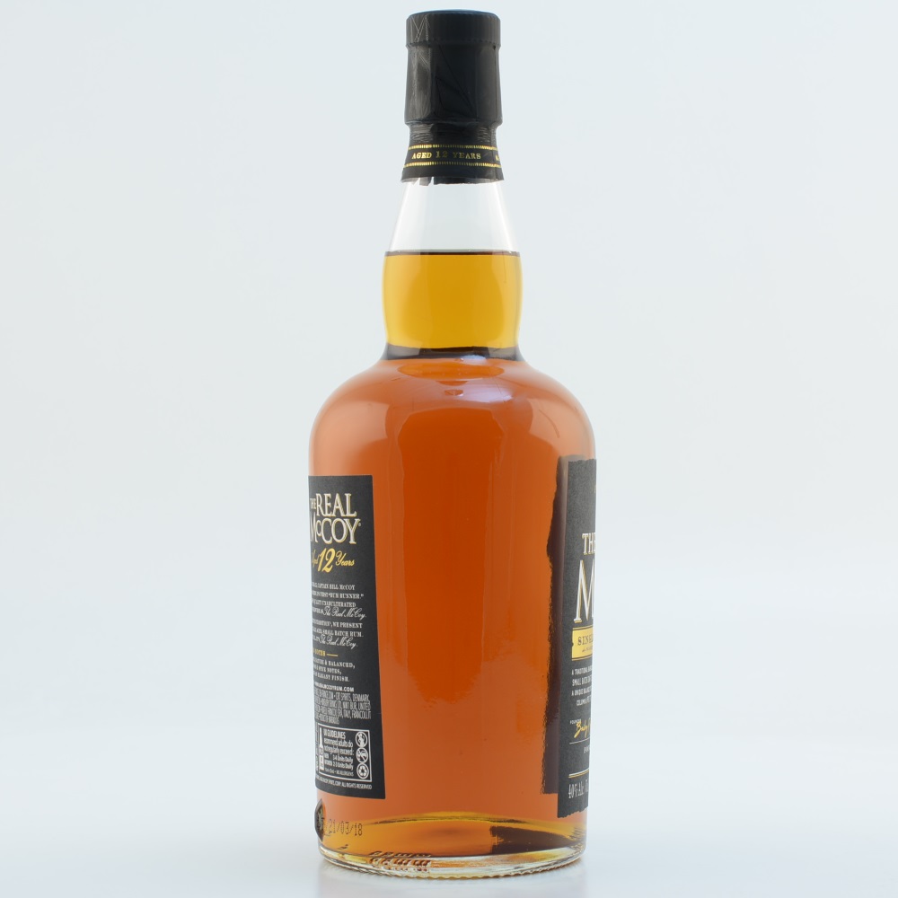 The Real McCoy Rum 12 Jahre 40% 0,7l
