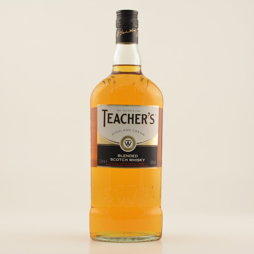 Teachers Highland Cream Scotch Whisky 40% 1,0l