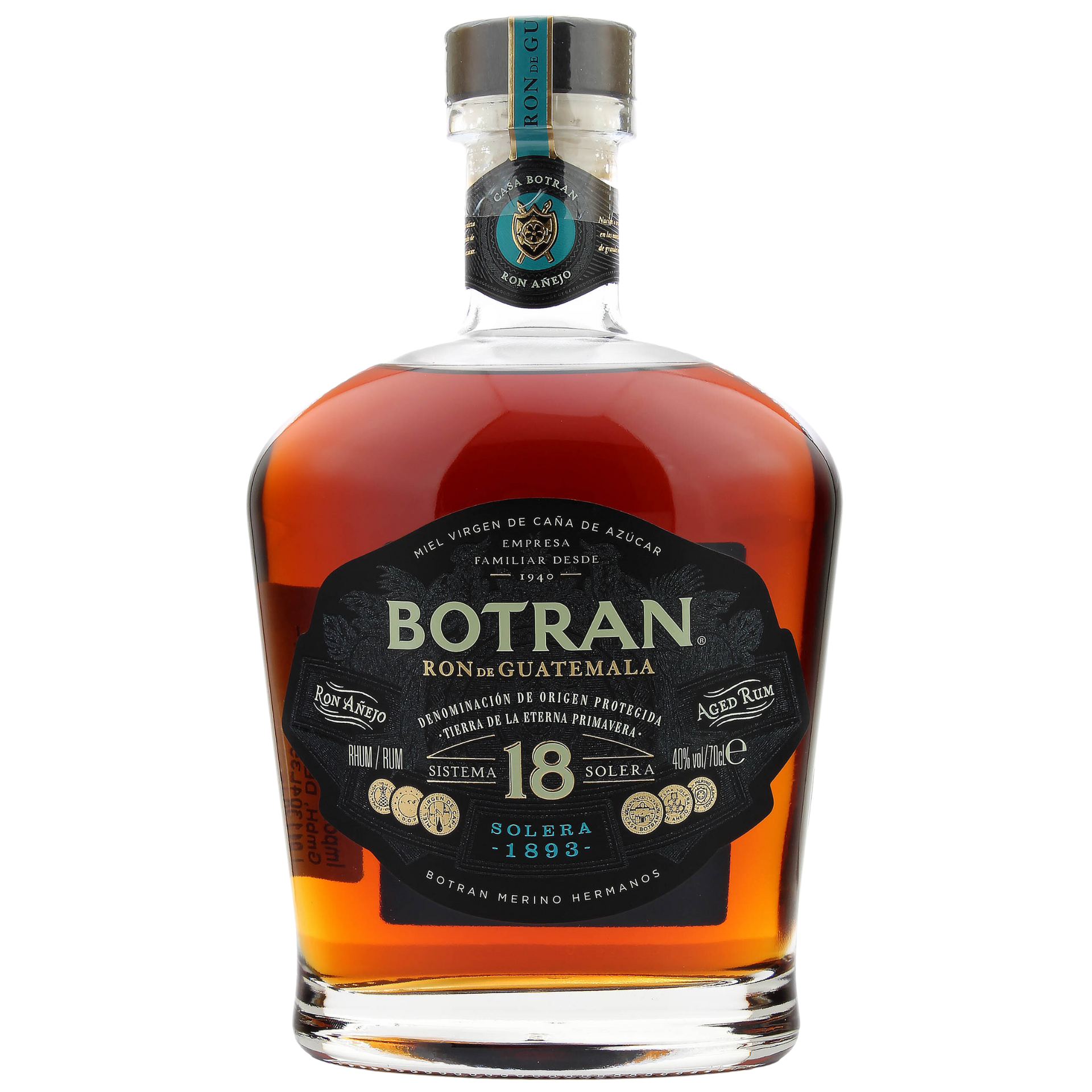 Botran Solera 1893 18 Jahre Rum 40% 0,7l
