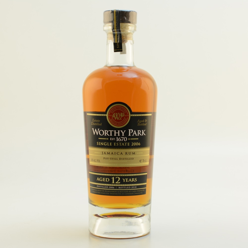Worthy Park Single Estate Jamaica Rum 2006 Cask Strength 12 Jahre 56% 0,7l