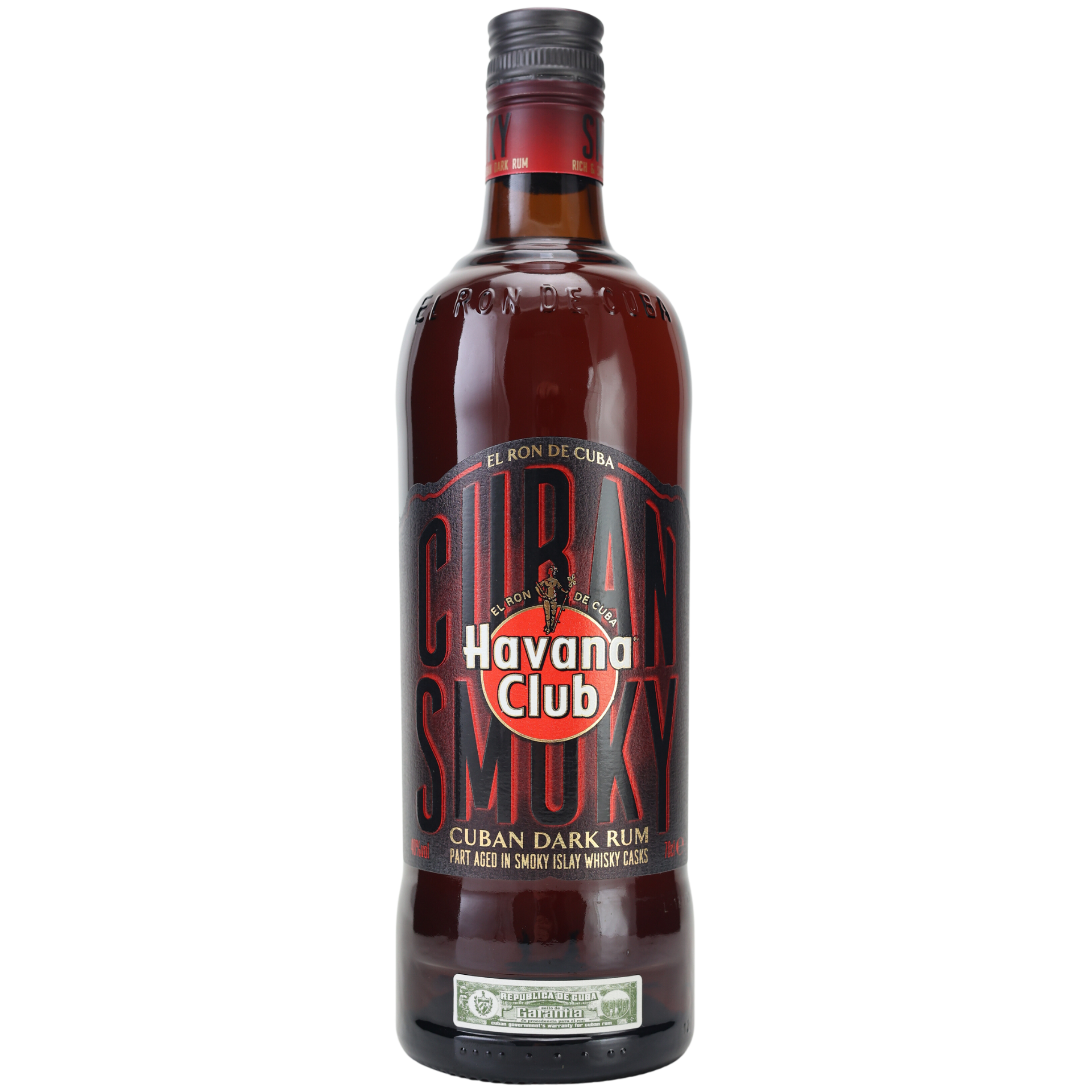 Havana Club Smoky Dark Rum 40% 0,7l