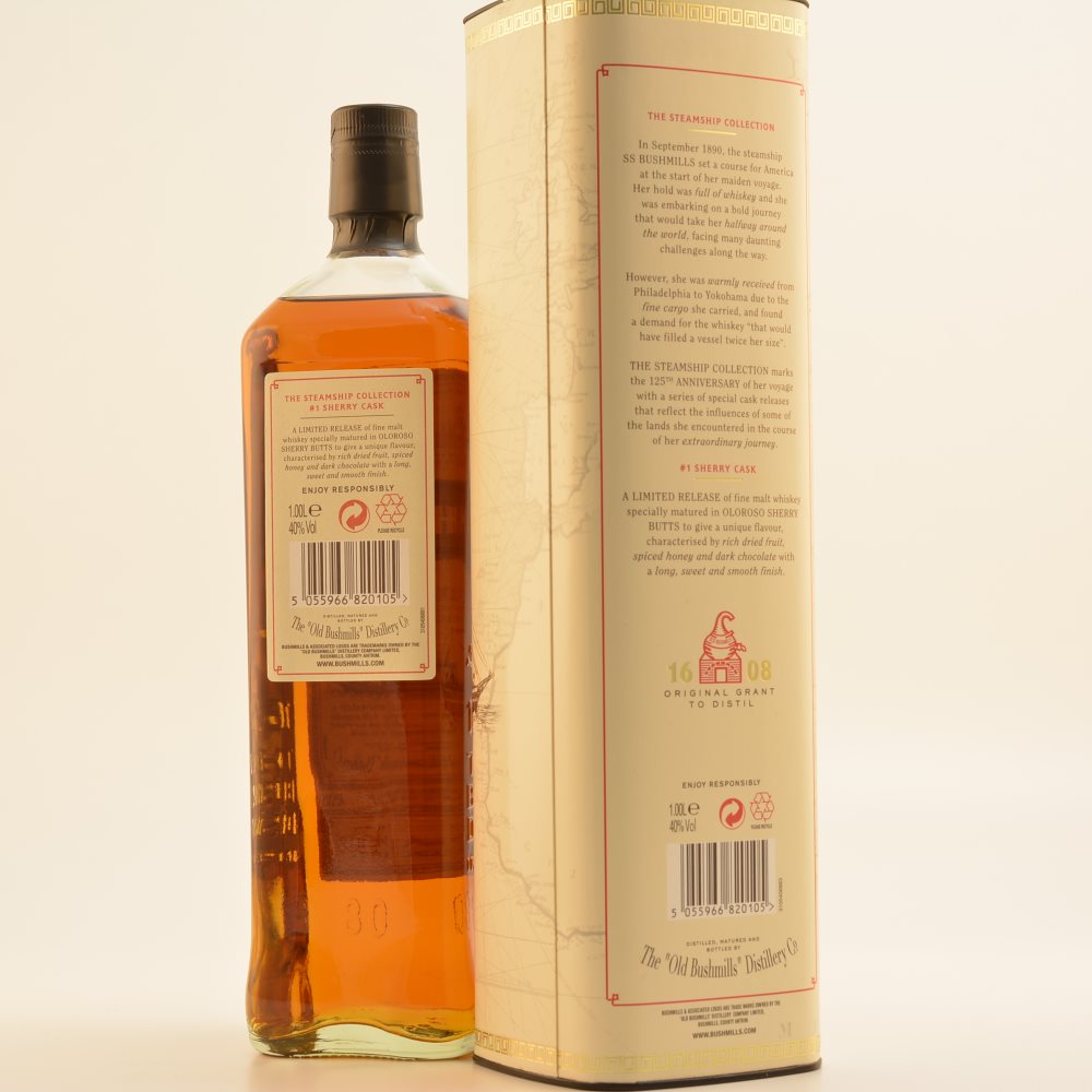 Bushmills Sherry Cask Reserve The Steamship Collection 40% 1,0l