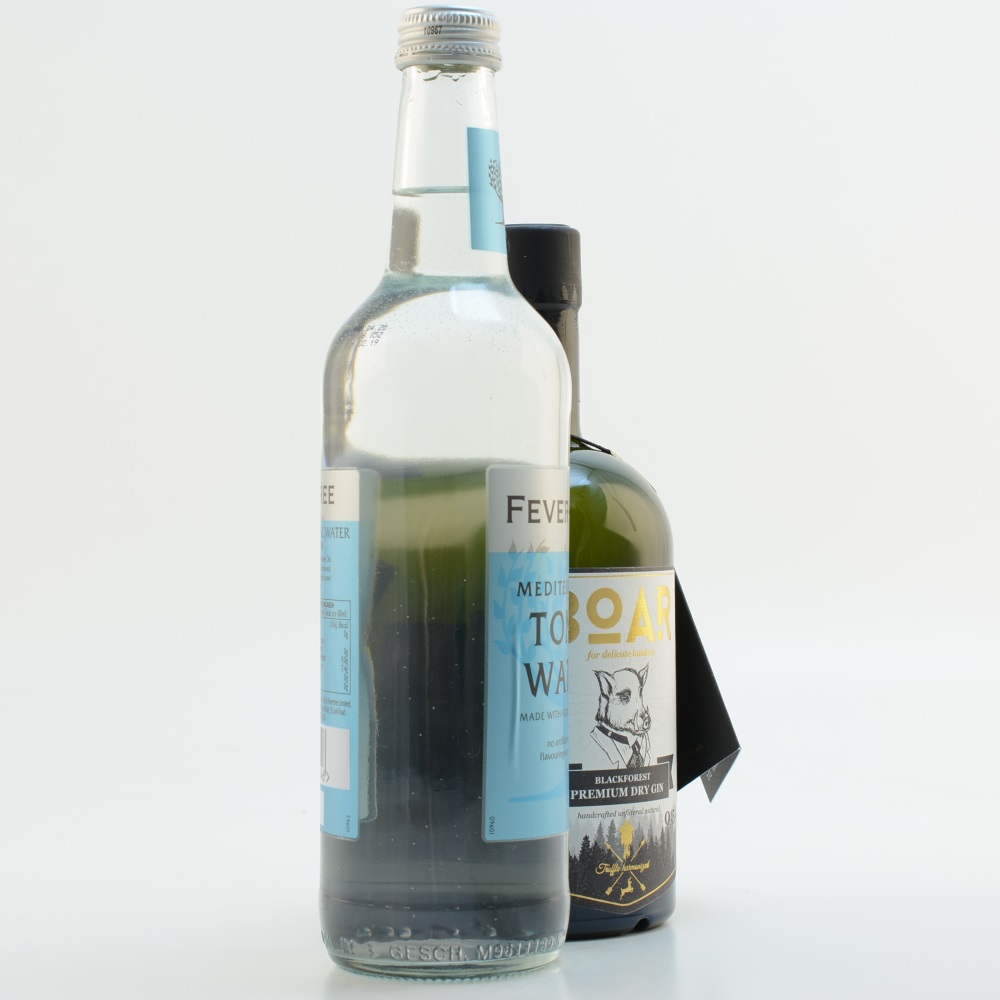 BOAR Premium Dry Trüffel Gin & Fever Tree Mediterranean Tonic Set