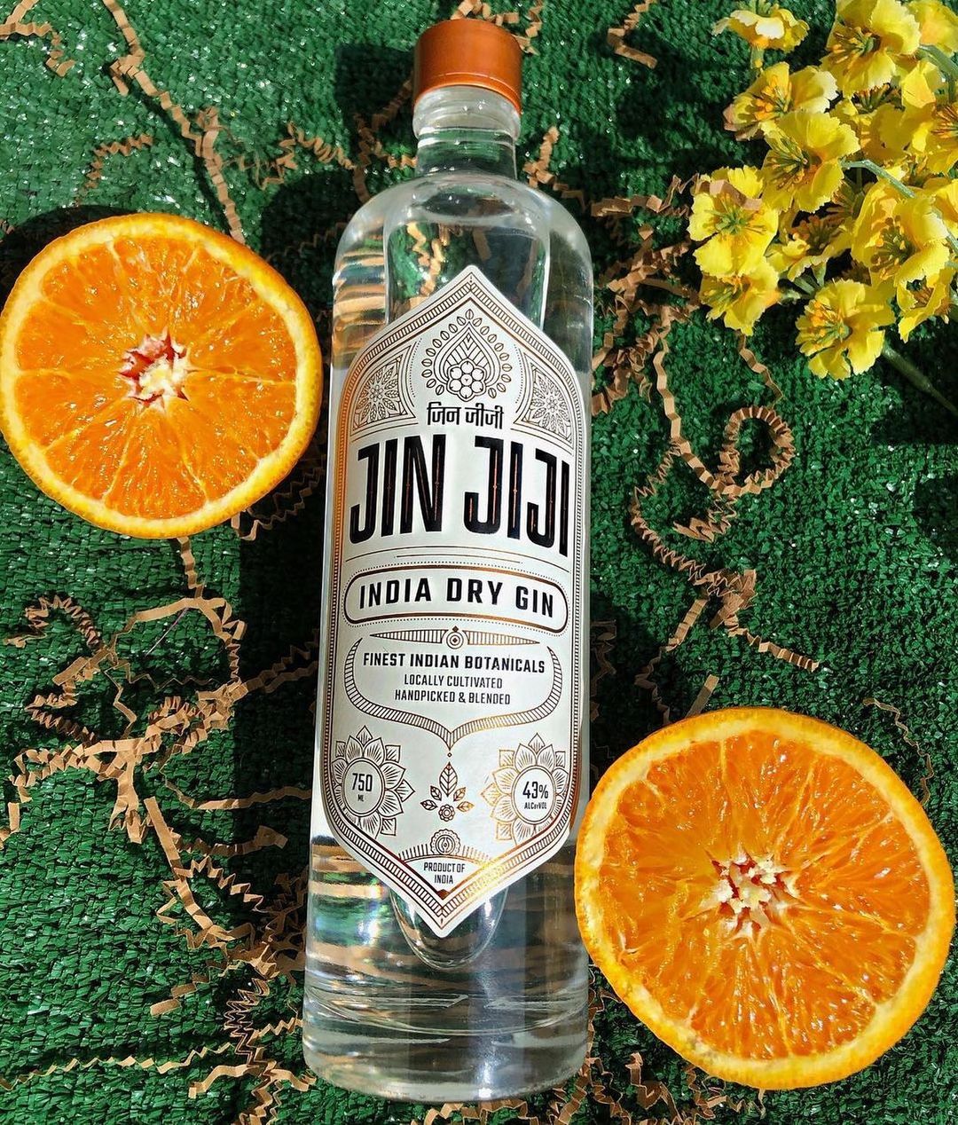 Jin JiJi India Dry Gin 43% 0,7l