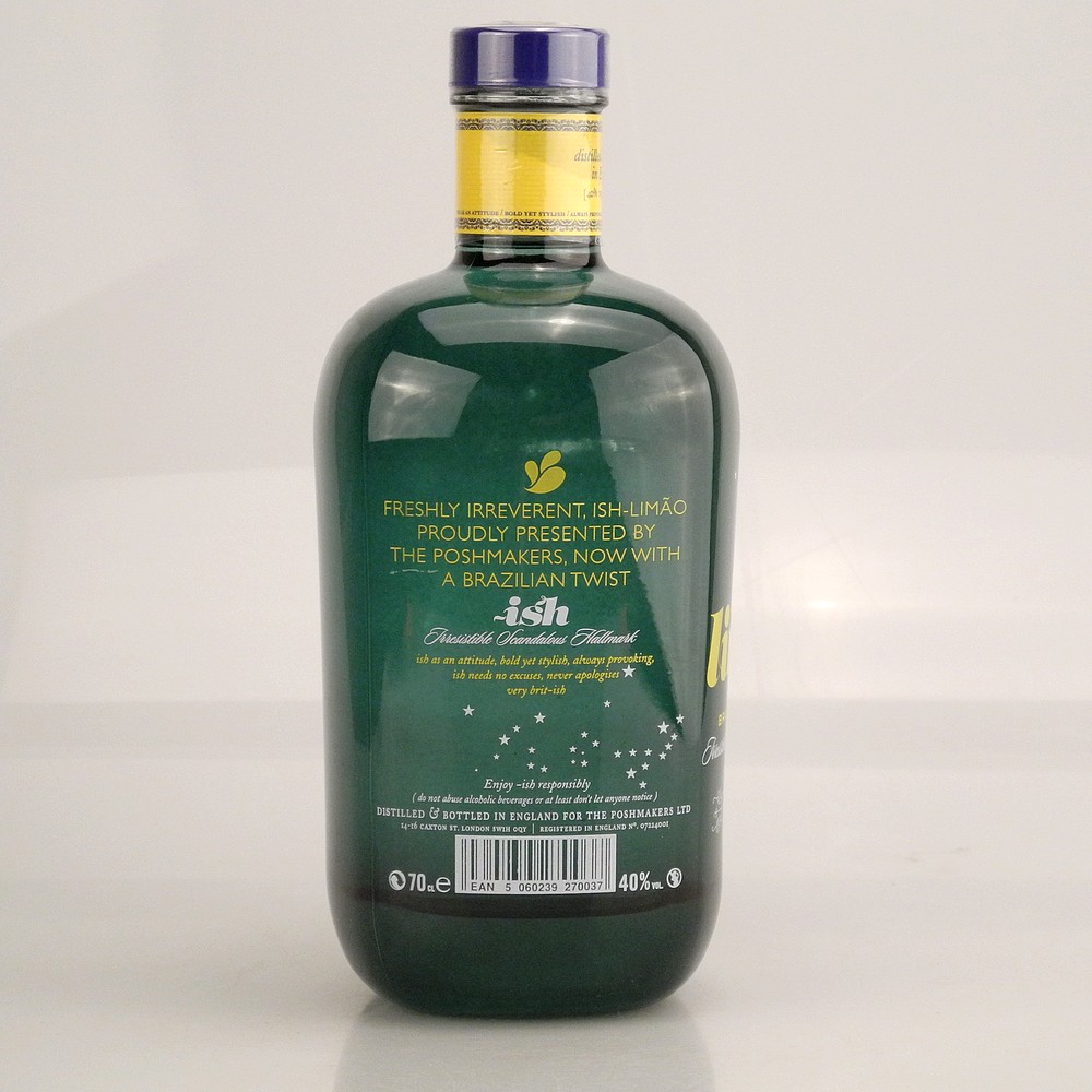 ISH Limao Gin Limited Brazilian Edition 40% 0,7l