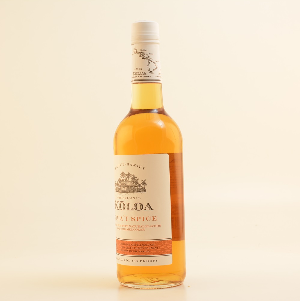 Koloa Kaua'i Spiced Rum (Rum-Basis) 44% 0,7l