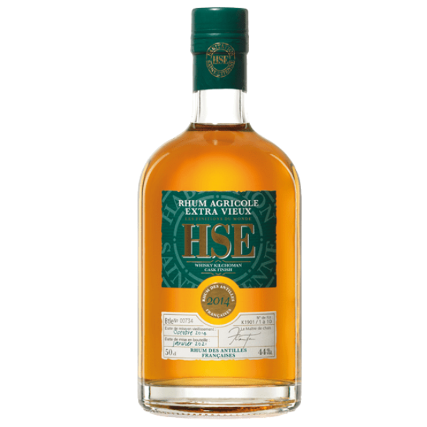 H.S.E. Rhum Agricole Extra Vieux 2014 Whisky Kilchoman Cask Finish 44% 0,5l