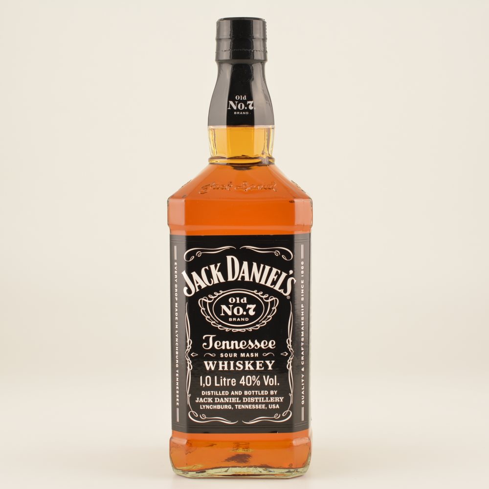 Jack Daniels Tennessee Whiskey 40% 1,0l