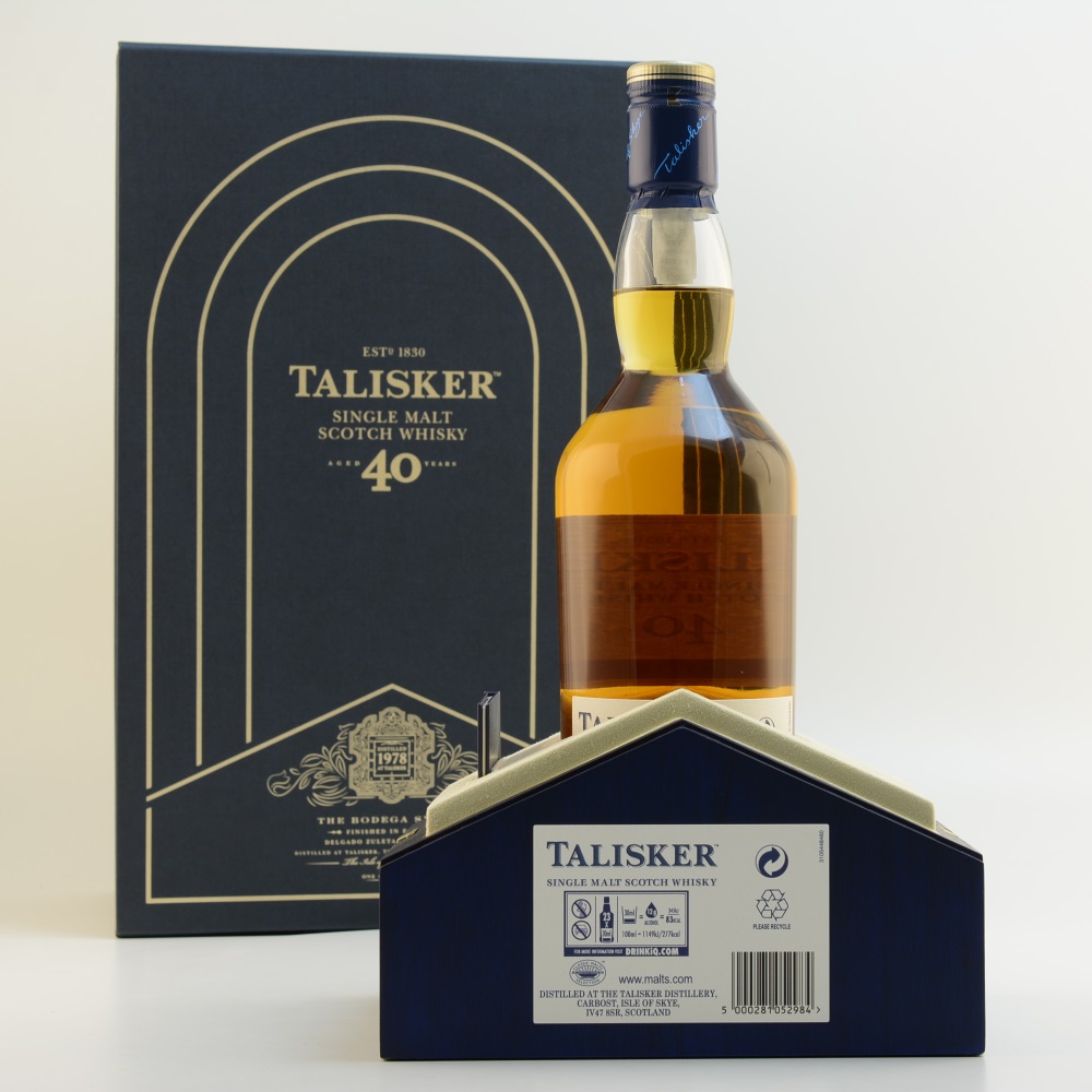Talisker 40 Jahre Island Whisky 50% 0,7l