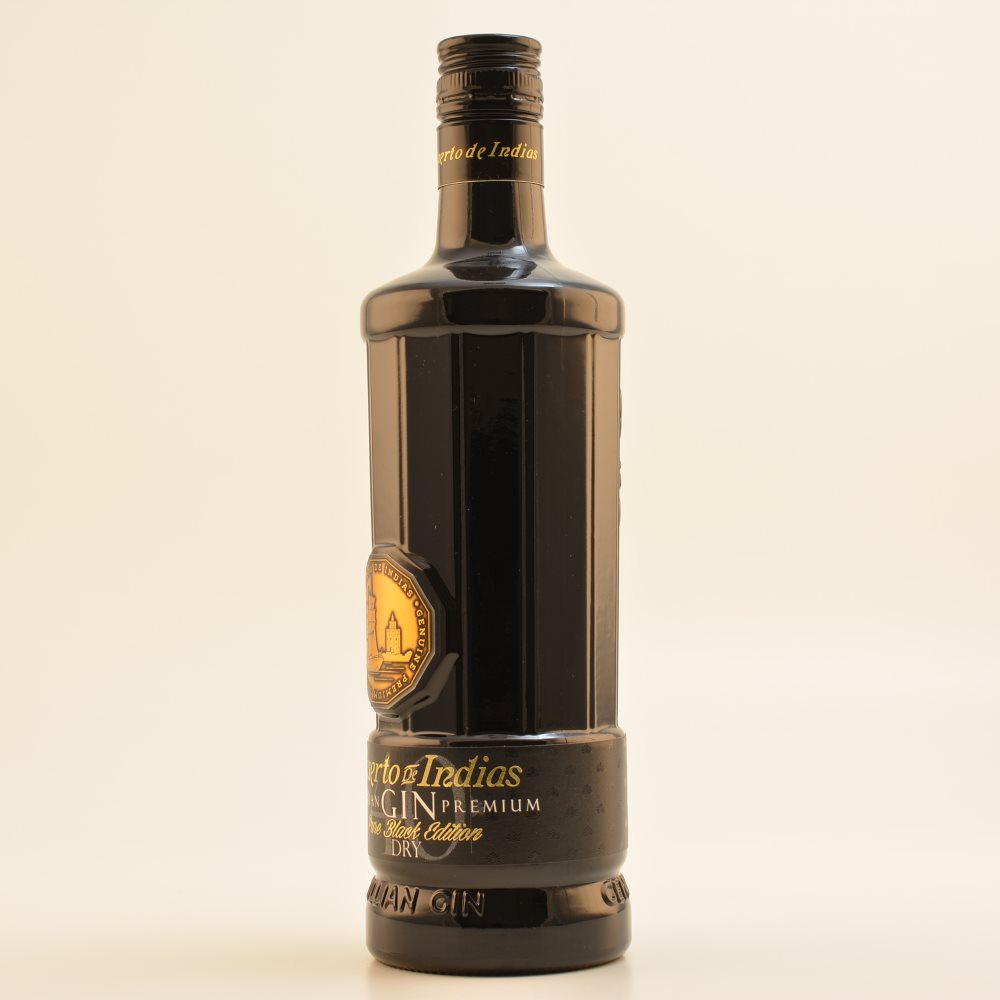 Puerto de Indias Dry Gin - Seca Pur Black Edition 40% 0,7l
