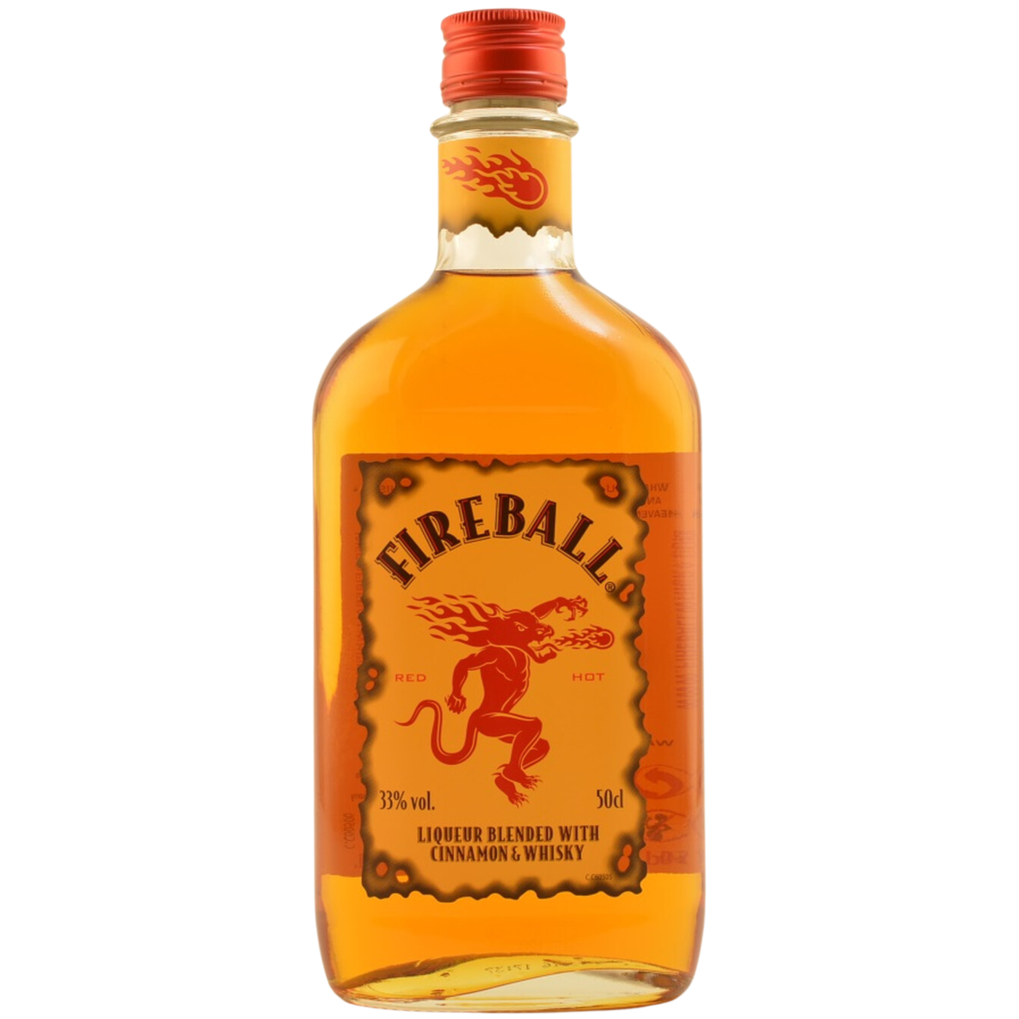 Fireball Whisky Zimt Likör 33% 0,5l
