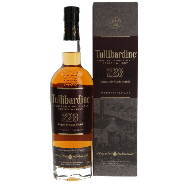 Tullibardine Burgundy Finish Highland Single Malt Scotch Whisky 43% 0,7l
