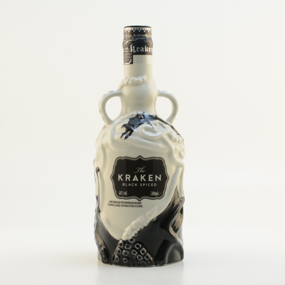 Kraken Black Spiced Ltd. Ink Bottle (Rum-Basis) 40% 0,7l