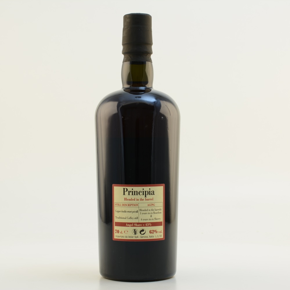Foursquare Principia Single Blended Rum 62% 0,7l