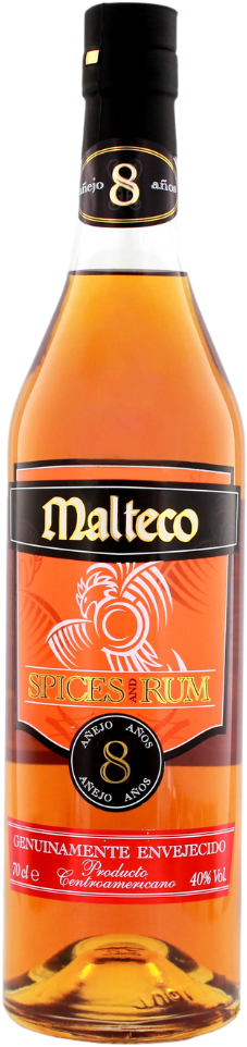 Ron Malteco Spices (Rum-Basis) 8 Jahre 40% 0,7l