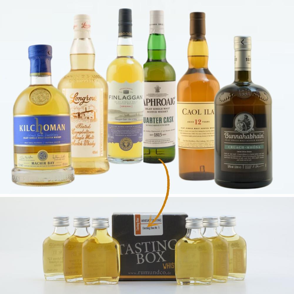 Whisky Tasting Set: Kenner Box Nr. 2 6x0,02l