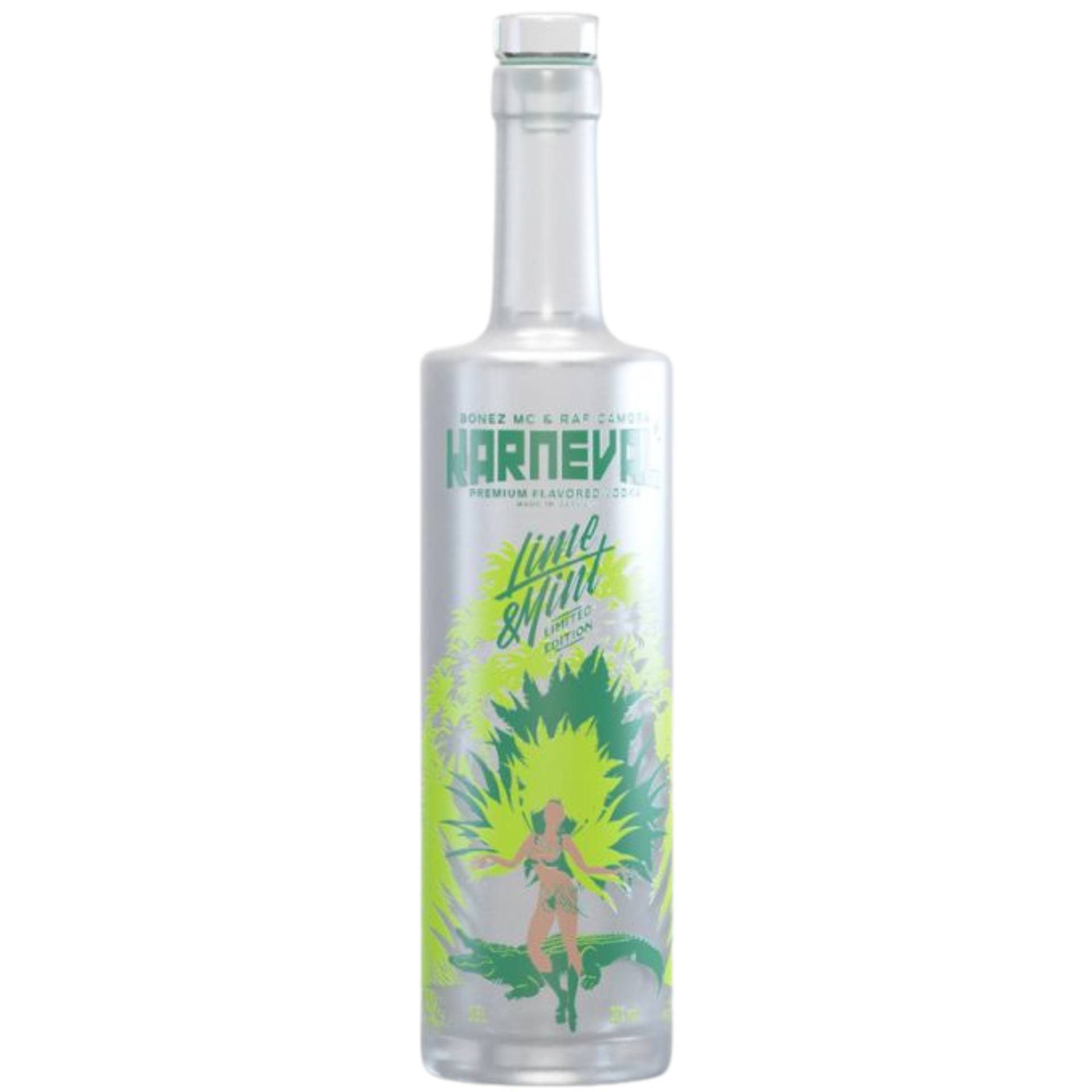 Bonez Mc & Raf Camora Lime & Mint Sonderedition Karneval Vodka 38% 0,5l