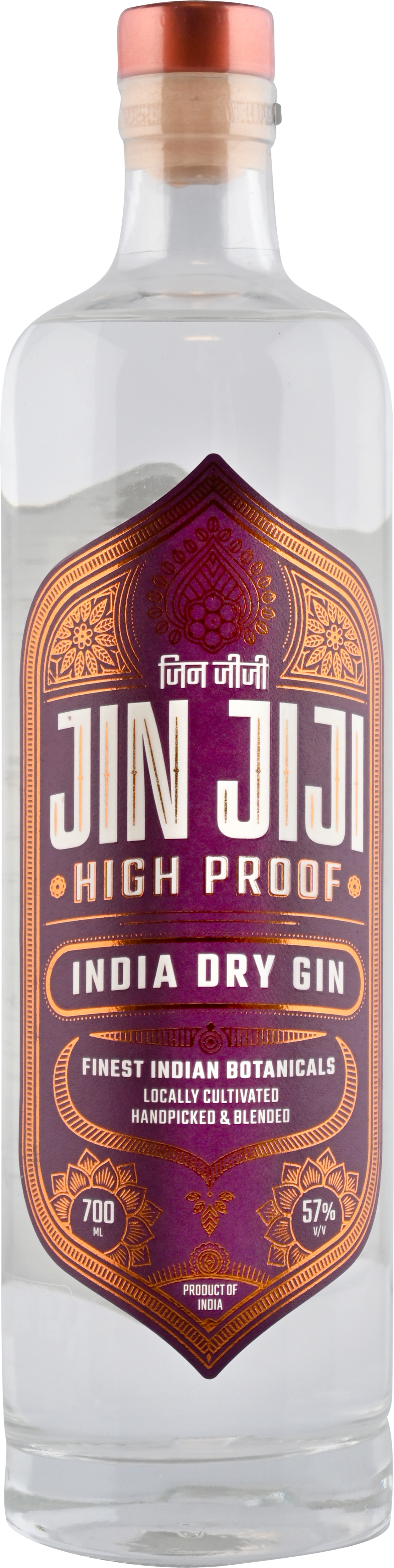 Jin JiJi Overproof India Dry Gin 57% 0,7l
