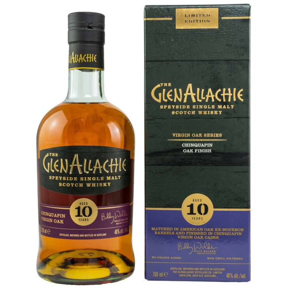Glenallachie 10 Jahre Chinquapin Oak Whisky 48% 0,7l