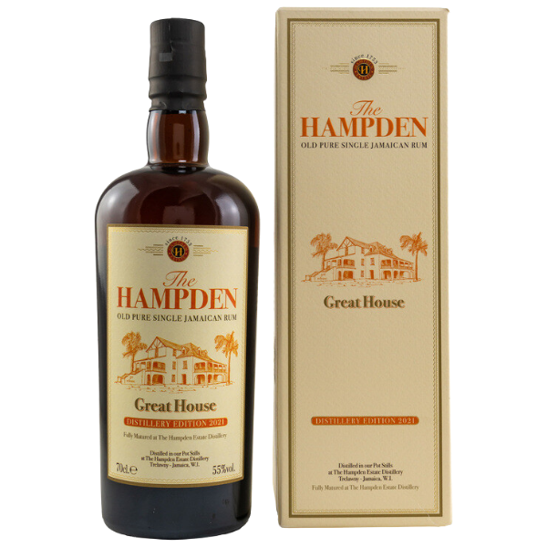 Hampden Great House Distillery Edition 2021 Rum 55% 0,7l