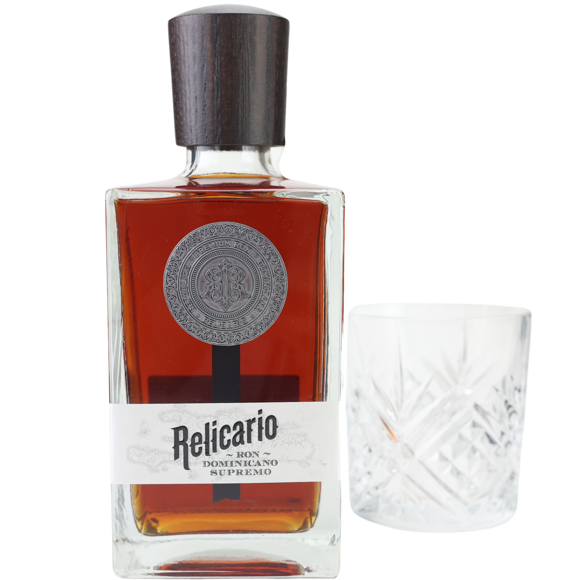 Ron Relicario Supremo Rum Geschenkbox mit Glas