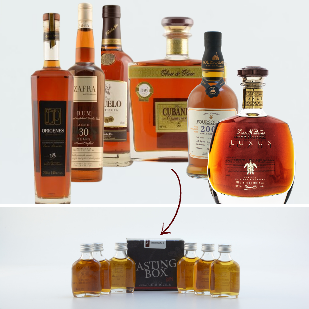 Rum Tasting Set: Einstieg Box Nr. 8 6x0,02l