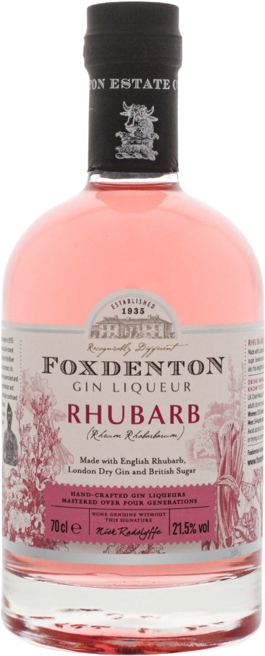 Foxdenton Rhabarber Gin Likör 21,5% 0,7l