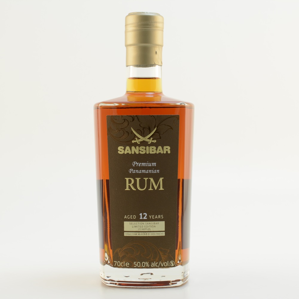 Sansibar Panamanian Rum 12 Jahre 50% 0,7l