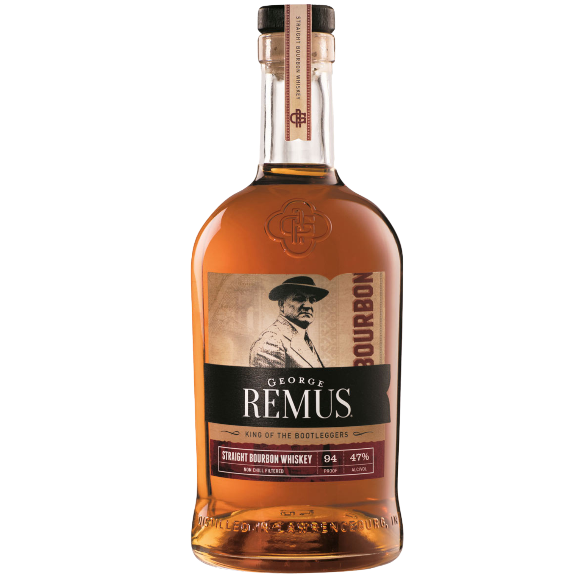 George Remus Straight Bourbon Whiskey 47% 0,7l