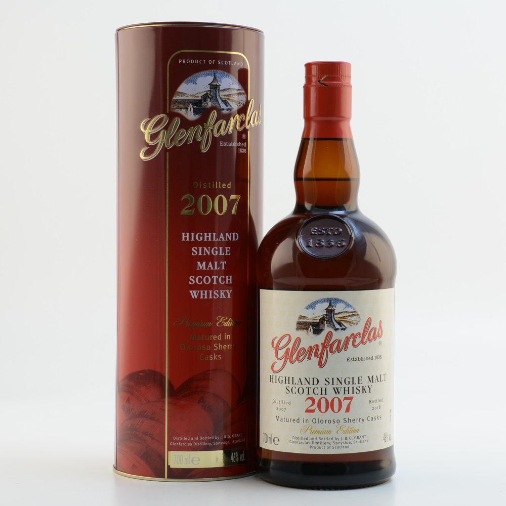 Glenfarclas 2007 Oloroso Sherry Butts Whisky 46% 0,7l