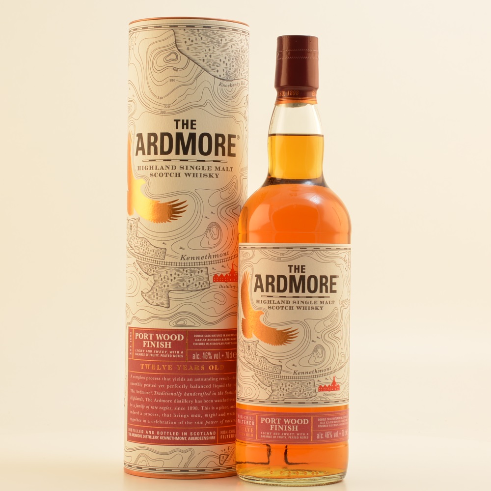 Ardmore Portwood 12 Jahre Whisky 46% 0,7l