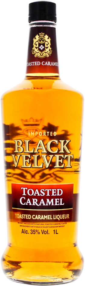 Black Velvet Toasted Caramel Whiskey-Likör 35% 1,0l