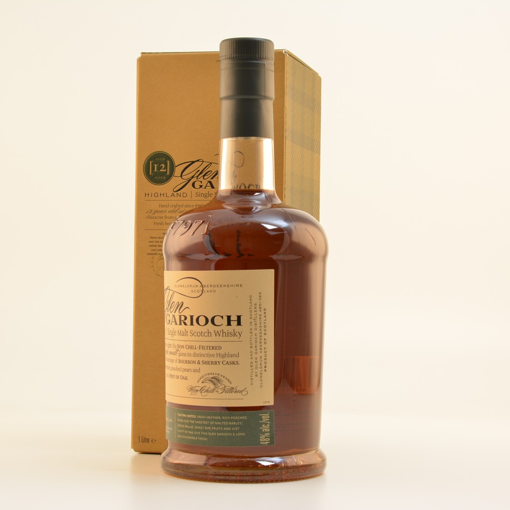 Glen Garioch 12 Jahre Whisky 48% 0,7l