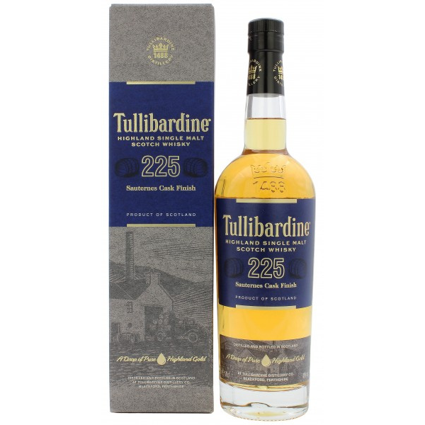 Tullibardine Sauternes Finish Highland Single Malt Scotch Whisky 43% 0,7l
