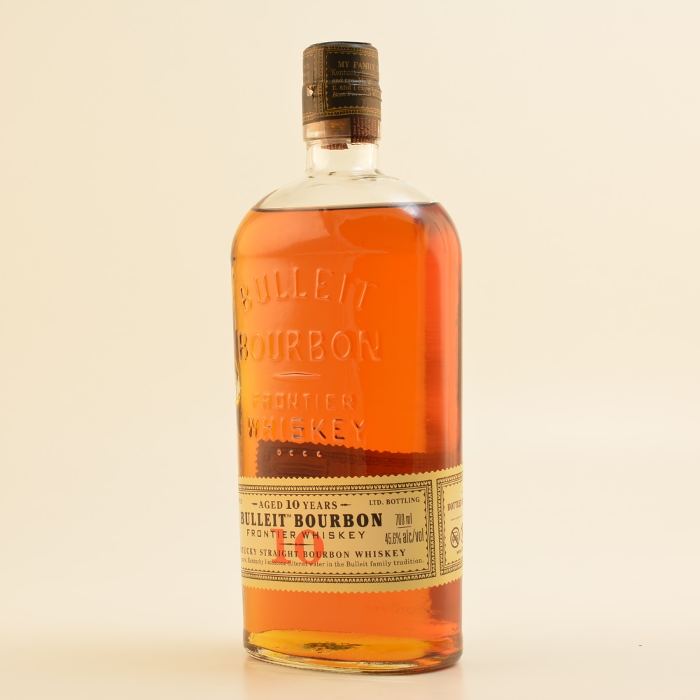 Bulleit 10 Jahre Bourbon Frontier Whiskey 45,6% 0,7l