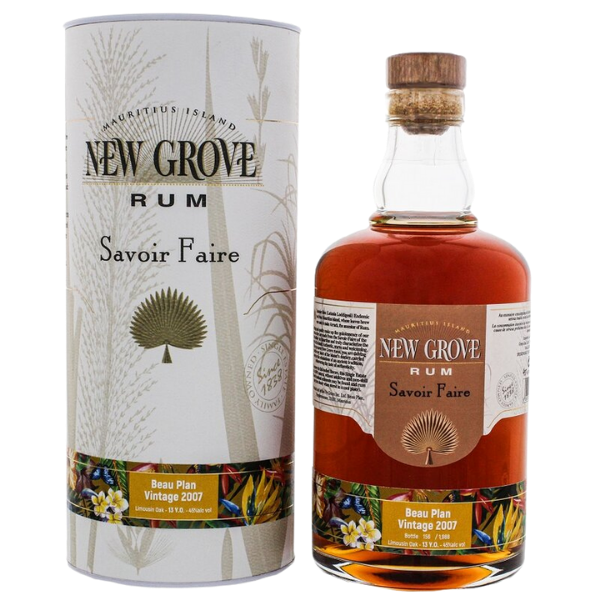 New Grove Savoir Faire Beau Plan 2007 Vintage Rum 45% 0,7l