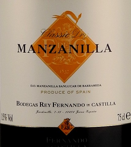 Fernando de Castilla Sherry Manzanilla Classic Dry 15% 0,7l