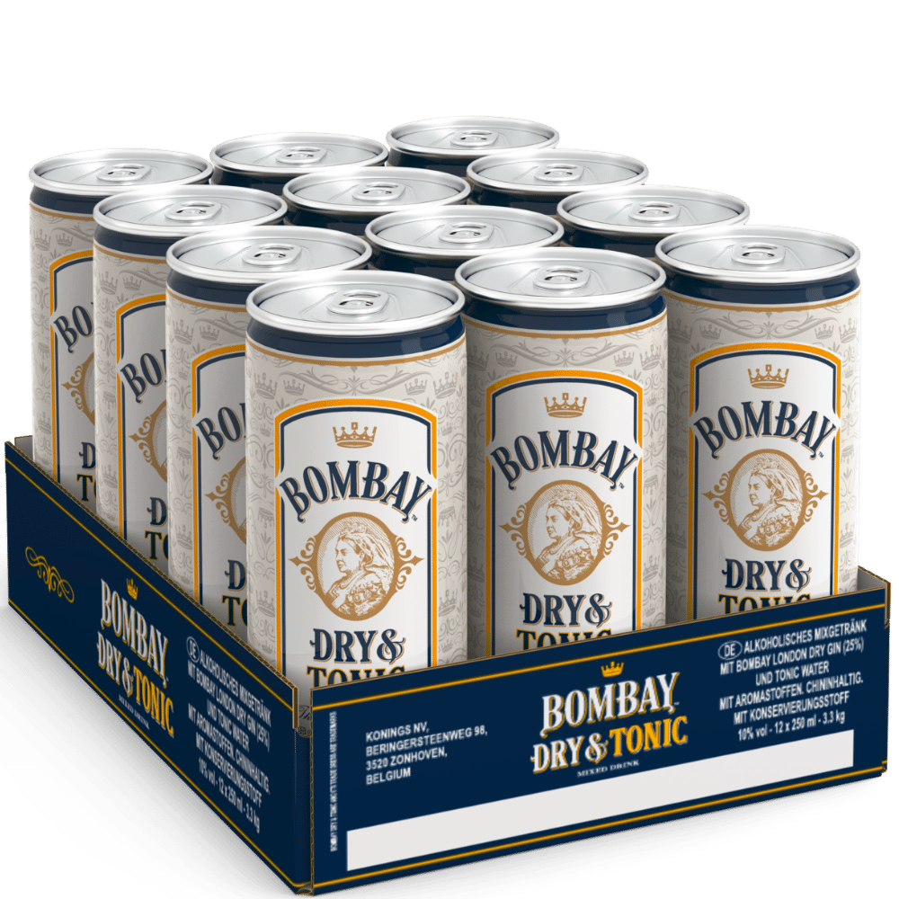 Bombay Dry & Tonic 10% 12x0,25l Dose