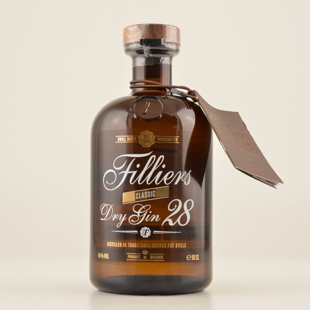 Filliers 28 Dry Gin 46% 0,5l